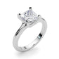 Solitaire Princess Cut Engagement Ring