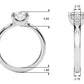 Solitaire Cushion Engagement Ring