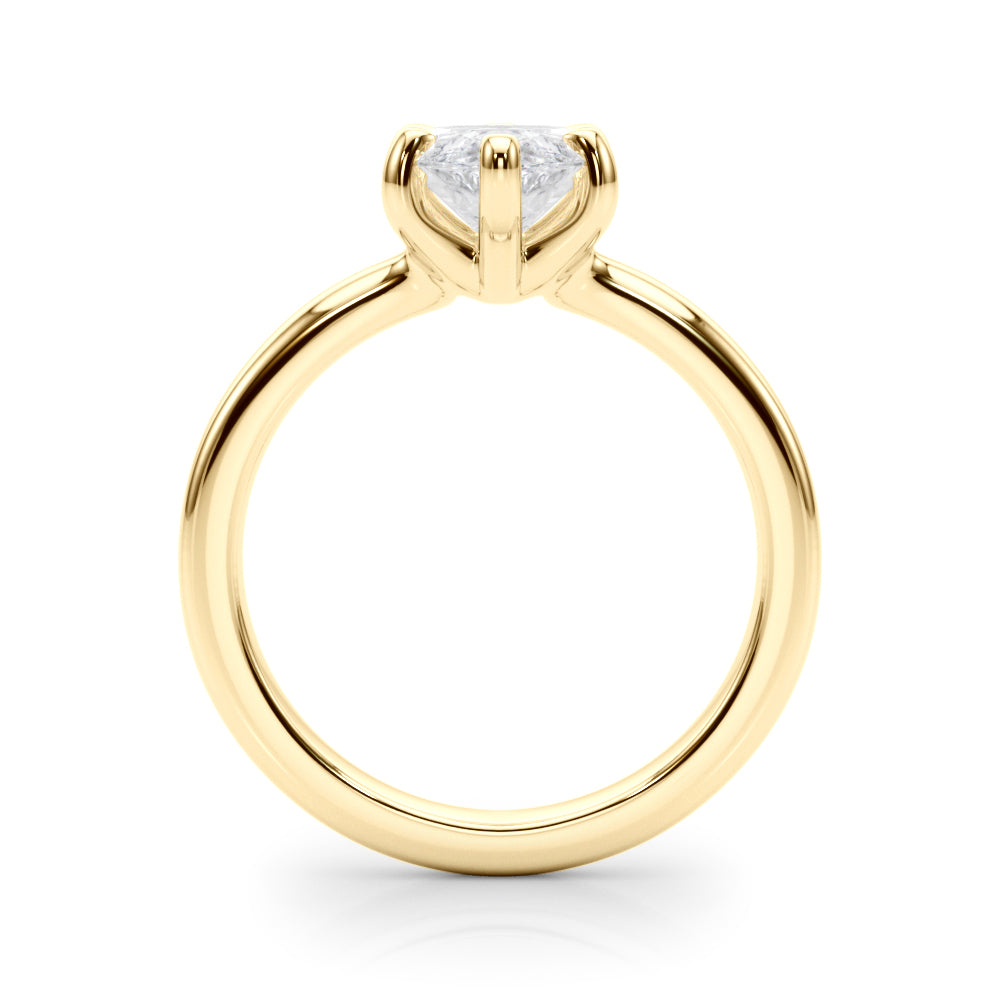 Solitaire Marquise Engagement Ring