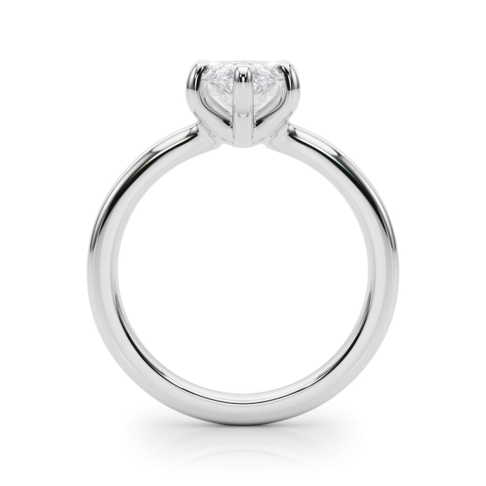 Solitaire Marquise Engagement Ring