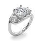 3-Stone Round Engagement Ring