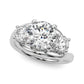 3-Stone Round Engagement Ring