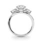 3-Stone Round Engagement Ring