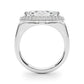 Double Halo Marquise Engagement Ring