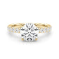 Hidden Halo Round Engagement Ring