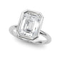 Solitaire Bezel Set Engagement Ring
