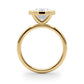 Solitaire Bezel Set Engagement Ring