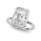 Solitaire Bezel Set Engagement Ring