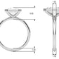 Solitaire Bezel Set Engagement Ring