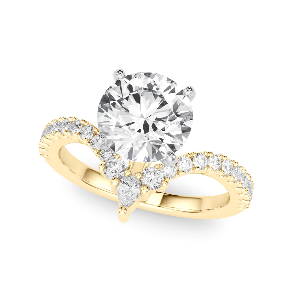 Chevron Engagement ring