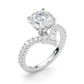 Chevron Engagement ring