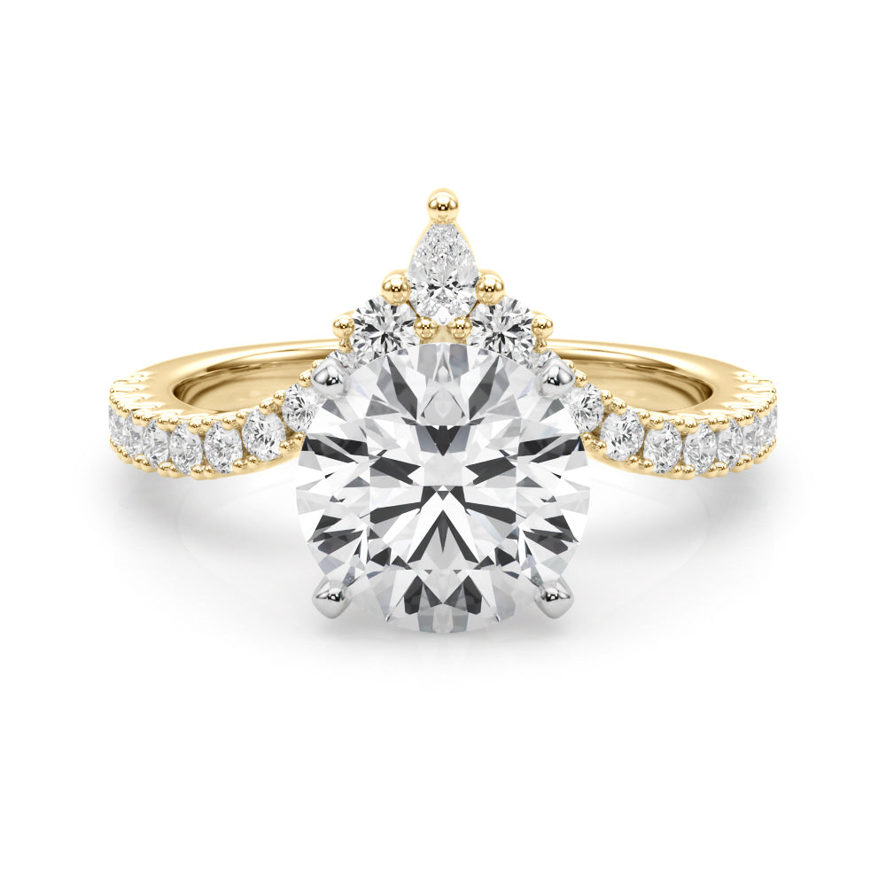 Chevron Engagement ring
