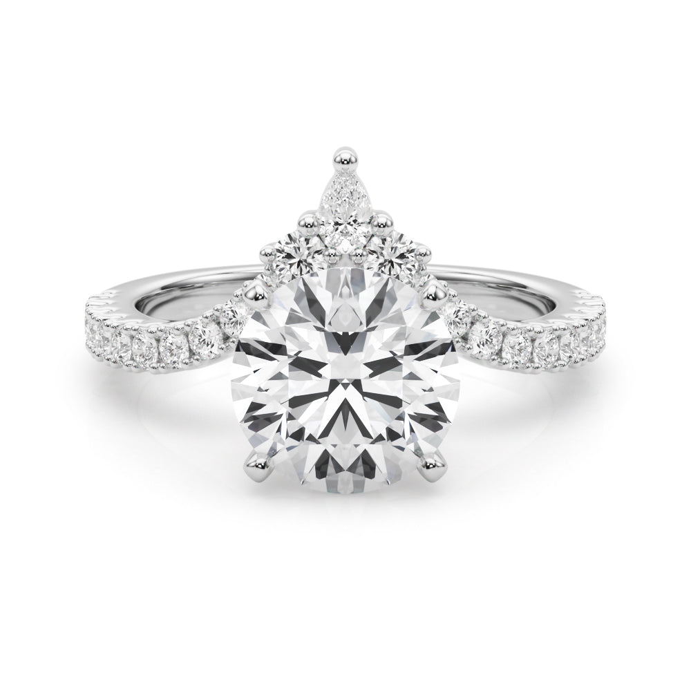 Chevron Engagement ring