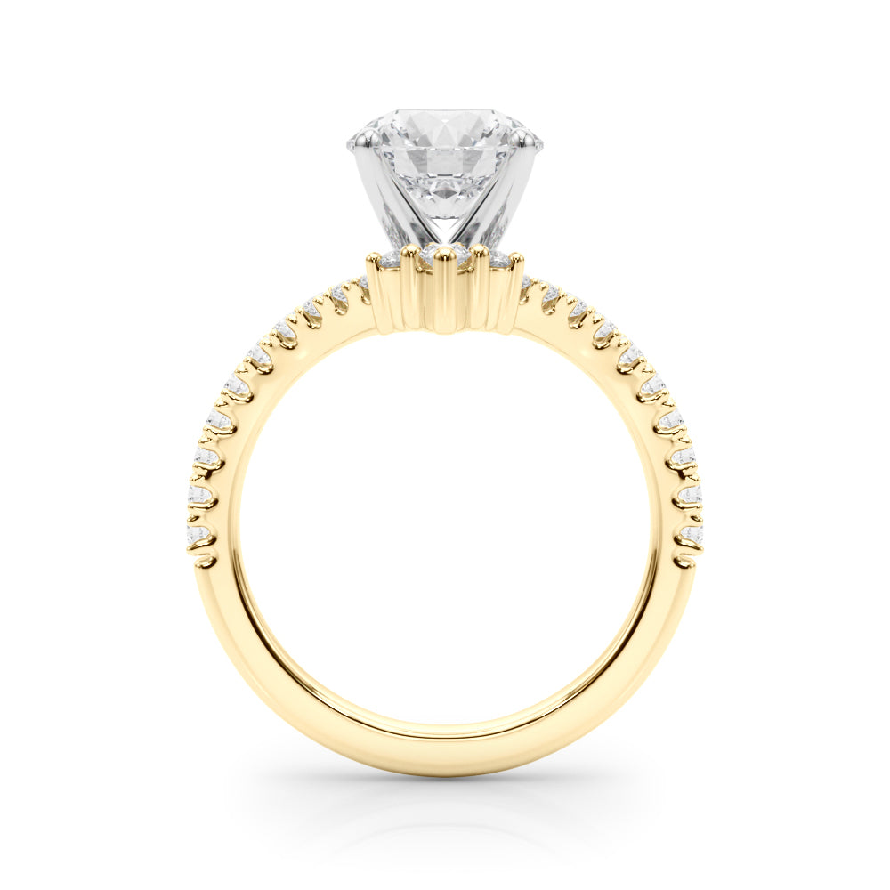 Chevron Engagement ring