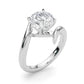 Bypass Gold Engagement Ring