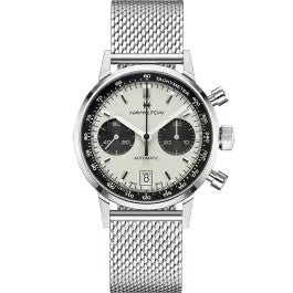 Hamilton American Classic Intra-Matic Auto Chrono - Dial color:White - H38416111