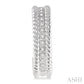 1/6 Ctw Round Cut Diamond Fashion Earrings in Sterling Silver