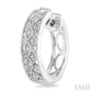 1/10 Ctw Round Cut Diamond Vintage Earrings in Sterling Silver