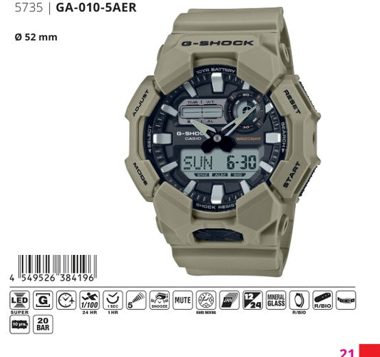 Casio G-Shock GA-010-5A