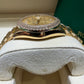 Rolex President Day Date 18038 18k Yellow Gold Gold Diamond Dial