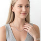 1/4 Ctw Bold Panther Link Round Cut Diamond Fashion Necklace in Sterling Silver
