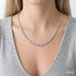 1/4 Ctw Bold Panther Link Round Cut Diamond Fashion Necklace in Sterling Silver