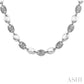 1/4 Ctw Mariner Link Round Cut Diamond Necklace in Sterling Silver