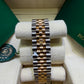 Rolex Datejust 36 116233 Champagne Index Dial Two-Tone 18K Gold Box & Papers