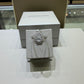 1.75 CTW Pear-Shaped Double Halo Diamond Engagement Ring in 14K White Gold – 0.50 CT Center