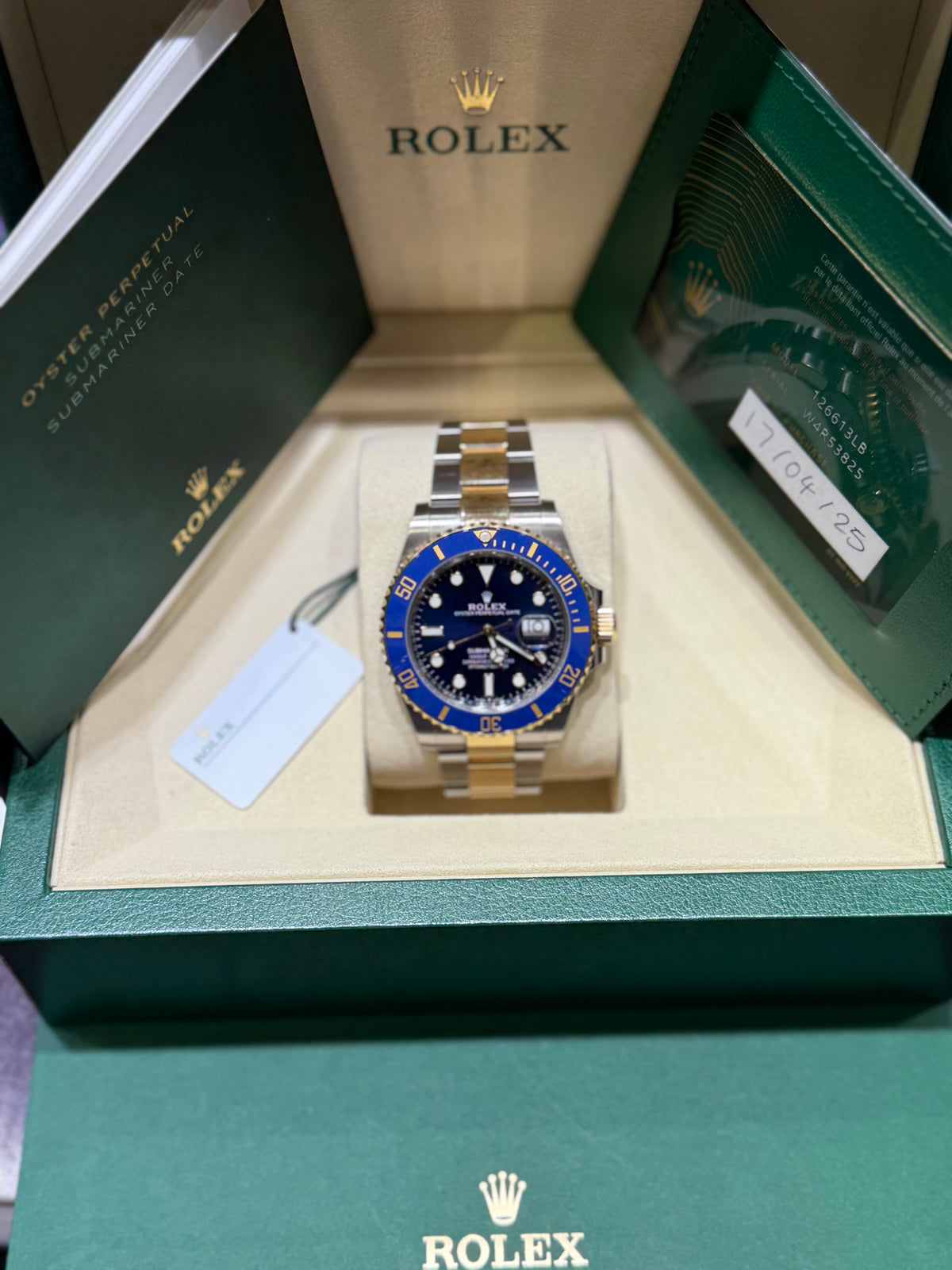 Rolex Submariner 41mm Blue 126613LB
