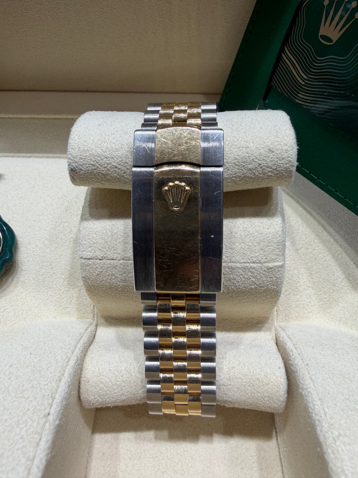 Rolex Datejust 41mm Yellow Gold and Steel 126333 Factory Diamond Dial
