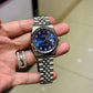 Diamond Mens Rolex Datejust Watch 16200 | 36 MM | Custom Diamond Dial | Jubilee Band |