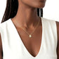 1/3 Ctw Bezel Set Pear Cut Diamond Bubble Fashion Pendant With Chain in 14K Yellow Gold