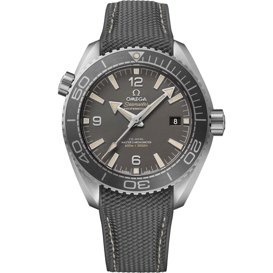 Omega Seamaster Planet Ocean 600M 43.5 mm — Steel on Rubber Strap