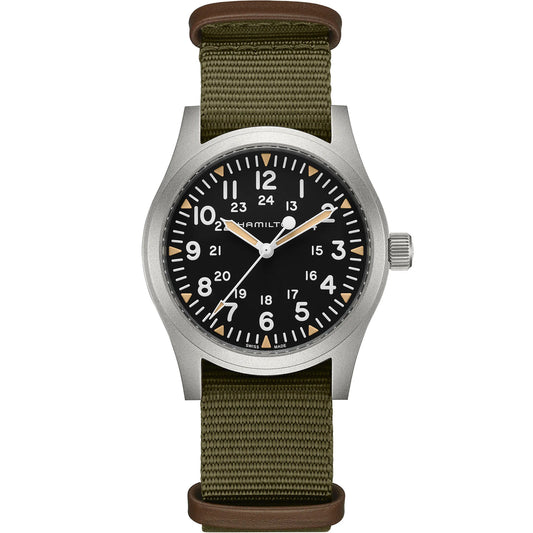 Hamilton Khaki Field Mechanical 42mm Black Dial H69529933