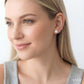 1/2 Ctw Lovebright Round Cut Diamond Stud Earrings in 14K White Gold