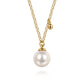 Gabriel & Co. 14K Yellow Gold Pearl Drop Necklace