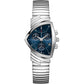 Hamilton Ventura Chrono Quartz Blue Dial H24432141