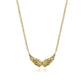 Gabriel & Co. 14K Yellow Gold Angel Wings Necklace