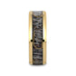 JAEGER Gold-Plated Polished Tungsten with Deer Antler and Fishhook Inlay - 8mm