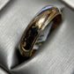 14k yellow gold Milgrain Wedding band