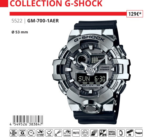 Casio G-Shock GM-700-1A