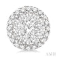 2 Ctw Lovebright Round Cut Diamond Earrings in 14K White Gold