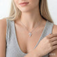 1 Ctw Round Cut Diamond Christian Cross 6-Stone Fashion Pendant With Chain in 14K White Gold
