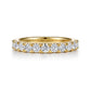 Gabriel & Co. 14K Yellow Gold Diamond Wedding Band .79CTW