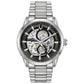 Bulova Sutton 96A208, 43mm black dial stainless steel, Mens