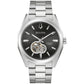 Bulova Surveyor 96A270, 42mm black dial stainless steel, Mens