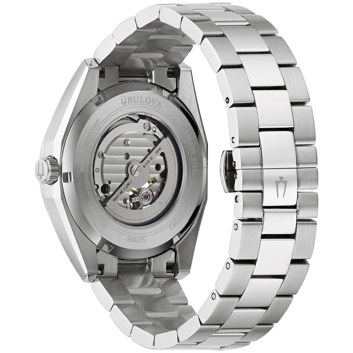 Bulova Surveyor 96A275 42mm Blue Dial Stainless Steel Bracelet 96A275