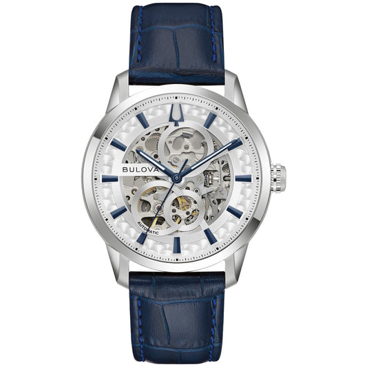 Bulova Sutton 96A330, 40mm dial stainless steel, Mens
