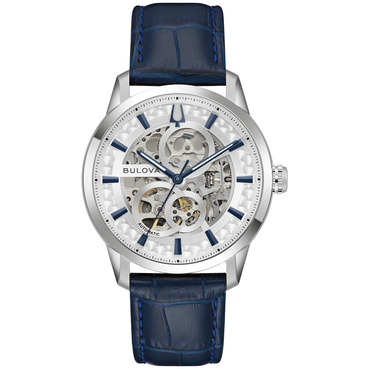 Bulova Sutton 96A330, 40mm dial stainless steel, Mens